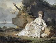 unknow artist Portrait of Louise Marie Adelaide de Bourbon duchesse de Chartres Spain oil painting artist